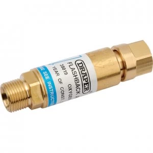 Image of Draper Oxygen Flash Back Arrestor