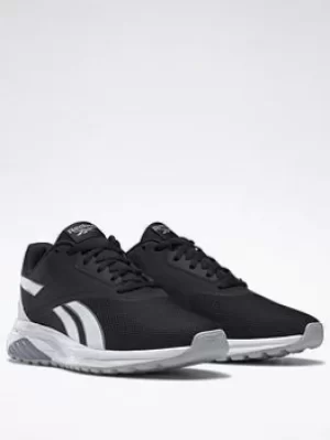 Image of Reebok Liquifect 90 Shoes, Black/White/Grey, Size 4, Women