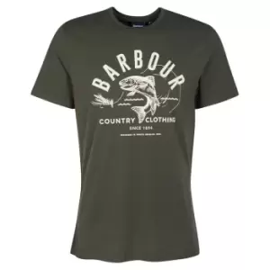 Image of Barbour Country Clothing T-Shirt - Green