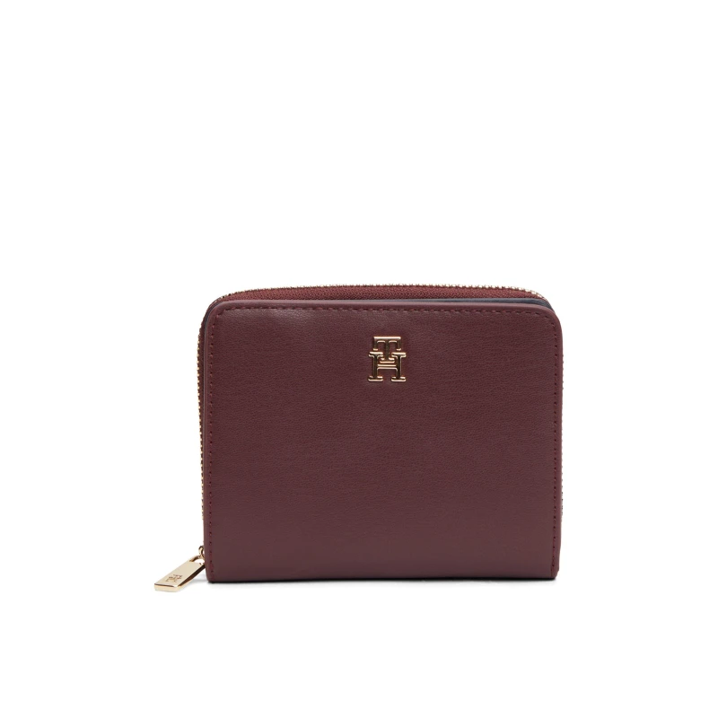 Image of Tommy Hilfiger Womens Icon Medium Zip Around Purse Marzemino female One Size