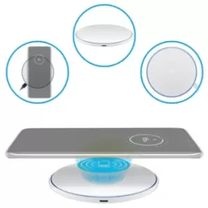 Image of Goobay Fast Qi Wireless Charging Pad - 10W - White