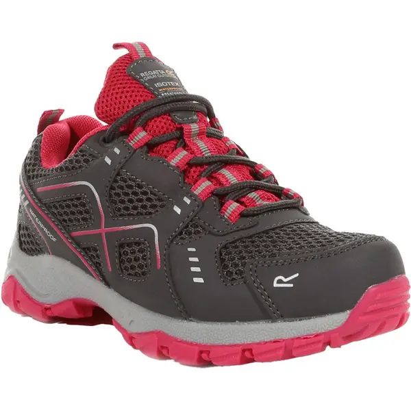 Image of Regatta Girls Vendeavour Waterproof Lace Up Walking Shoes UK Size 4 (EU 37)