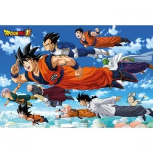 Image of Dragonball Super Flying Poster