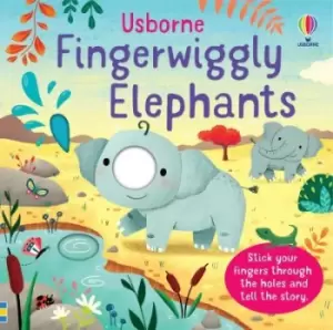 Image of Fingerwiggly elephants - Felicity Brooks - Board book - Used