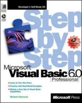 Image of Microsoft Visual Basic 6.0 Professional Step by Step by Michael Halvorson Book