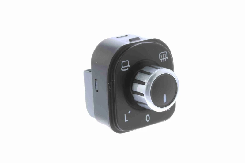 Image of VEMO V10-73-0273 Switch, mirror adjustment Driver side, Q+, original equipment manufacturer quality Switch,mirror adjustment (3367)