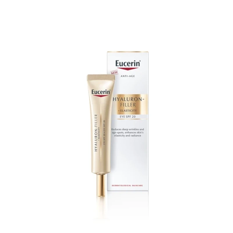 Image of Eucerin Hyaluron-Filler+Elasticity Eye Cream SPF15 15ml