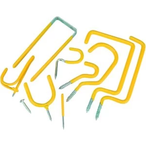 Image of Wickes Multi Purpose Storage Hooks - Pack of 20