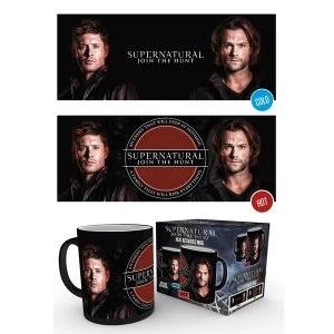 image of Supernatural Sam and Dean Heat Change Mug