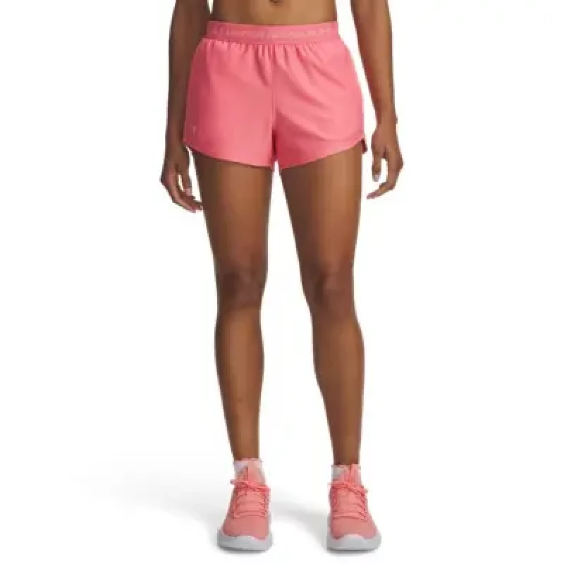 Image of Womens shorts Under Armour Tech Play Up Rose Female L