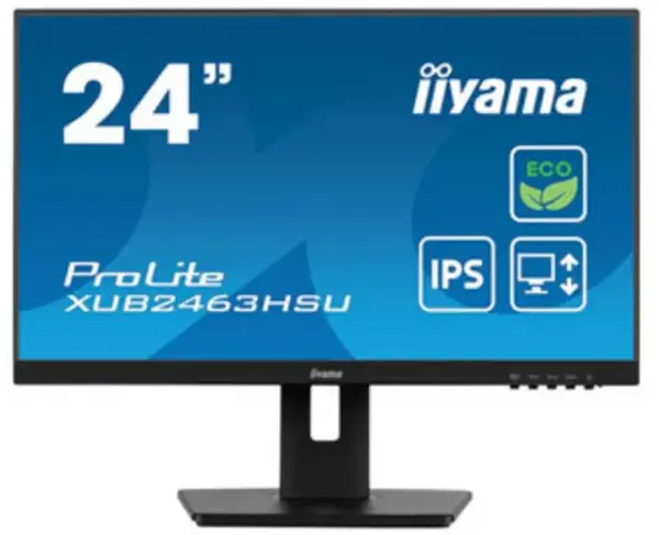 image of iiyama ProLite 24" XUB2463HSU-B1 Full HD IPS LED Monitor