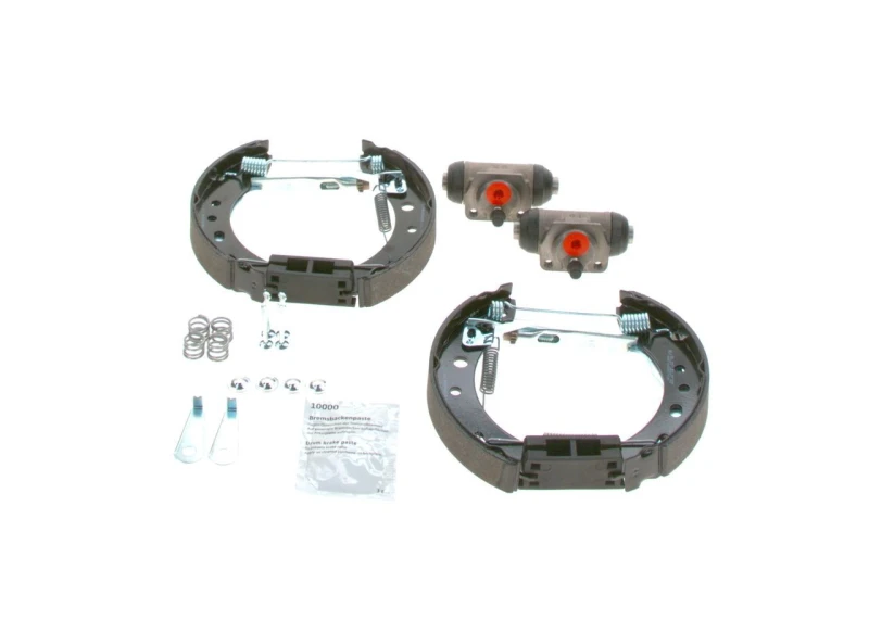 Image of Bosch 0 204 114 640 Brake Set, drum brakes with wheel brake cylinder Brake Set,drum brakes (3859)