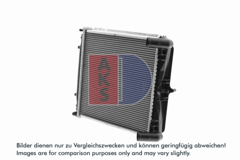 Image of AKS DASIS 170180N Engine radiator Aluminium, Brazed cooling fins Radiator,engine cooling (470)