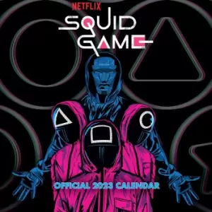 Image of Squid Game 2023 wall calendar Wall Calendar multicolour
