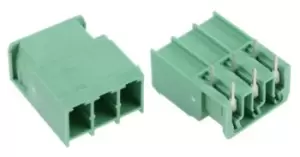 Image of Phoenix Contact PC 4/3-G-7,62 Header, Horizontal, 7.62Mm, 3Way