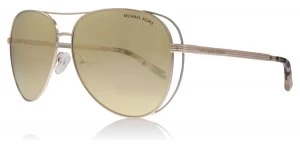 image of Michael Kors Lai Sunglasses Rose Gold 11757J 58mm