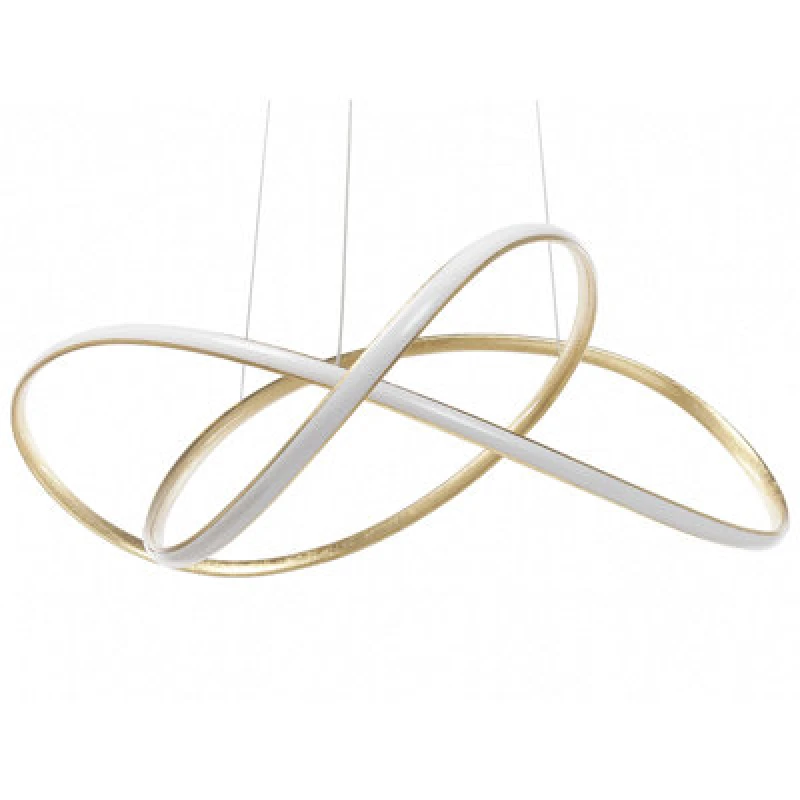 Image of Beliani LED Pendant Lamp Tumen Metal Gold