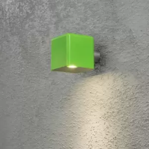 Image of Konstsmide Amalfi Outdoor 12Vsystem LED Wall Spot Green 3W, IP54