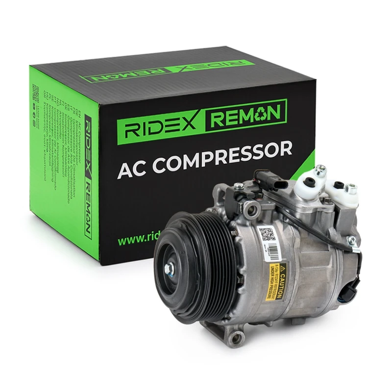 Image of RIDEX REMAN Air conditioning compressor RIDEX REMAN 447K0955R