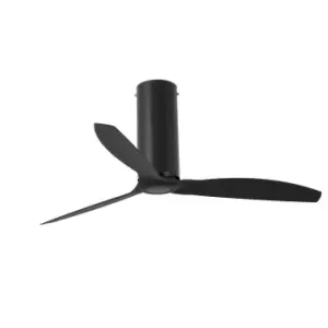 image of Tube Matt Black ceiling fan 3 Blades with DC motor