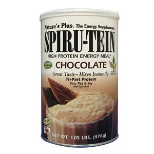 Image of Natures Plus Chocolate Spiru Tein Shake 476g