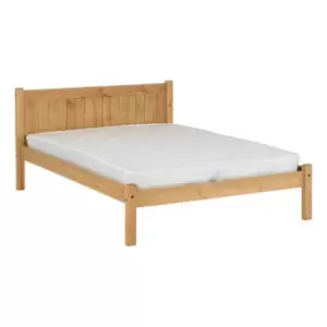Image of Seconique Maya 4' Bed - Distressed Waxed Pine