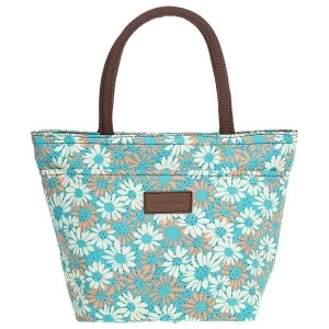 Image of Equilibrium Daisy Waterproof Handbag Pale Blue