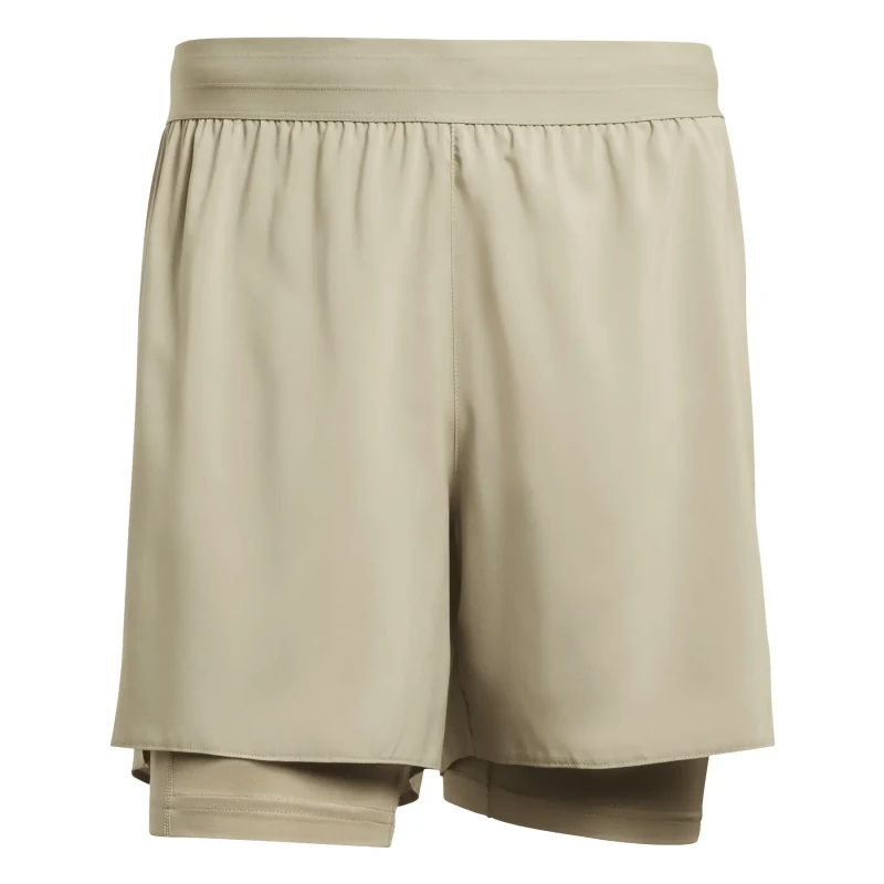 Image of 2 in 1 shorts adidas Essentials Marron Male XS