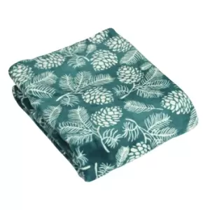 Image of Furn. Irwin Throw Fleece Polyester Pine