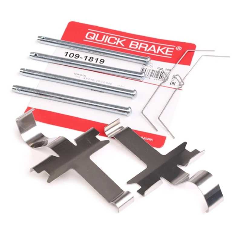 Image of QUICK BRAKE Brake pad fitting kit QUICK BRAKE 109-1819
