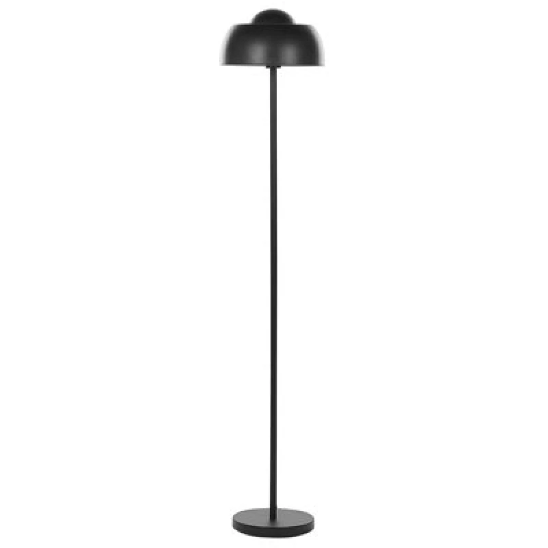 Image of Beliani Floor Lamp Senette Metal Black