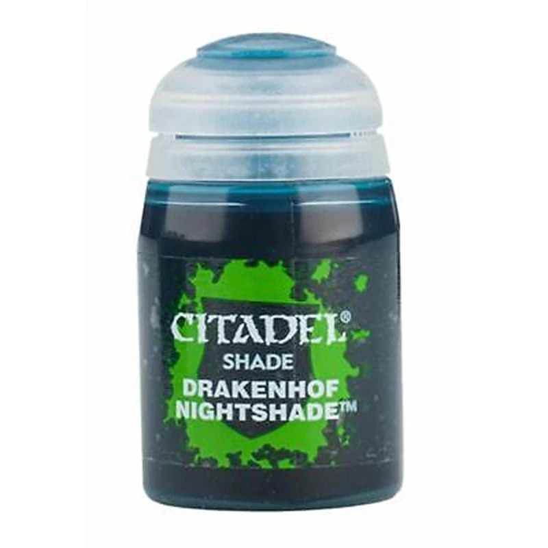 Image of Citadel Games Workshop Colour Shade: Drakenhof Nightshade (18ml) Paint Multi