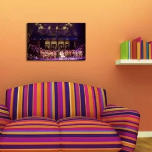 Image of 4570POC-6 Multicolor Decorative Canvas Painting
