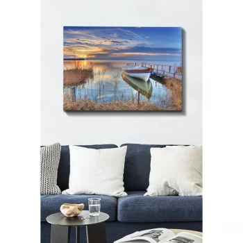 Image of Kanvas Tablo (70 x 100) - 97 Multicolor Decorative Canvas Painting