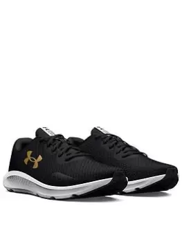 Image of Under Armour Charged Pursuit 3, Black, Size 11, Men
