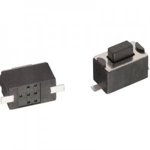 Image of Wuerth Elektronik WS TSW 434121043816 Pushbutton 12 Vdc 0.05 A 1 x OffOn momentary