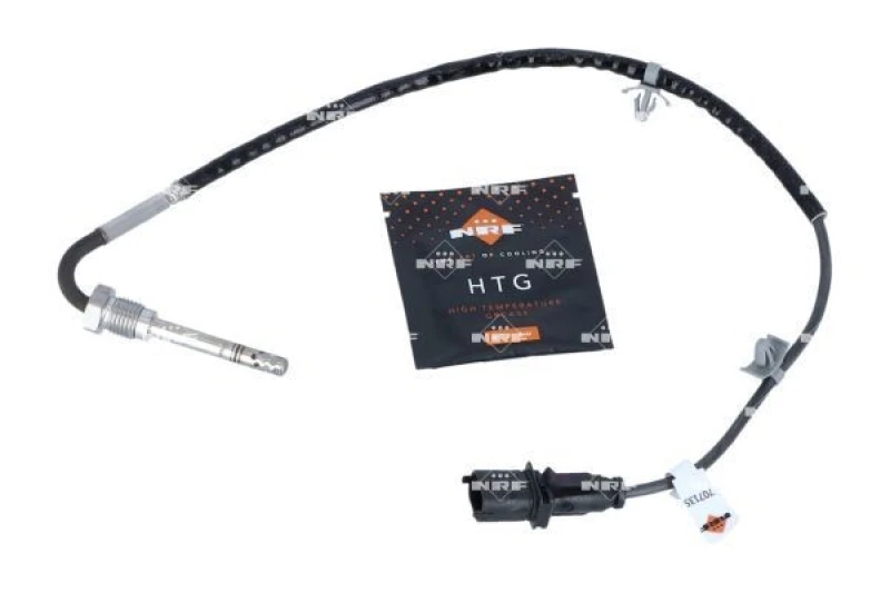 Image of NRF 707135 Sensors EASY FIT with synthetic grease Sensor,exhaust gas temperature (3938)