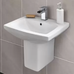 Image of Semi Pedestal and Basin 460mm - Tabor