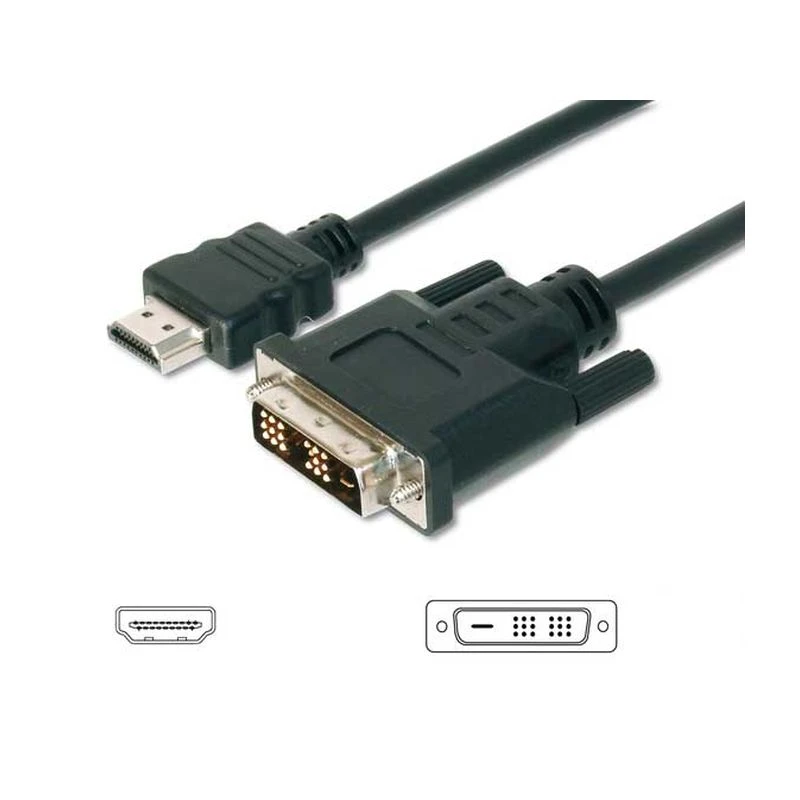 Image of FDL 2M HIGH SPEED HDMI-A TO DVI-D CABLE M-M