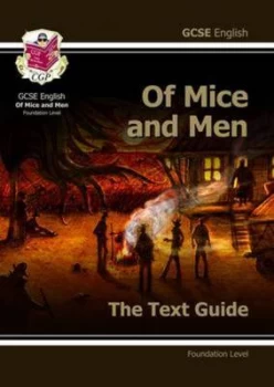 Image of Of Mice and Men by John Steinbeck Foundation Level by David Broadbent Hardback