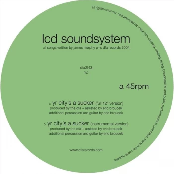 Image of LCD Soundsystem - Yr City's A Sucker Vinyl
