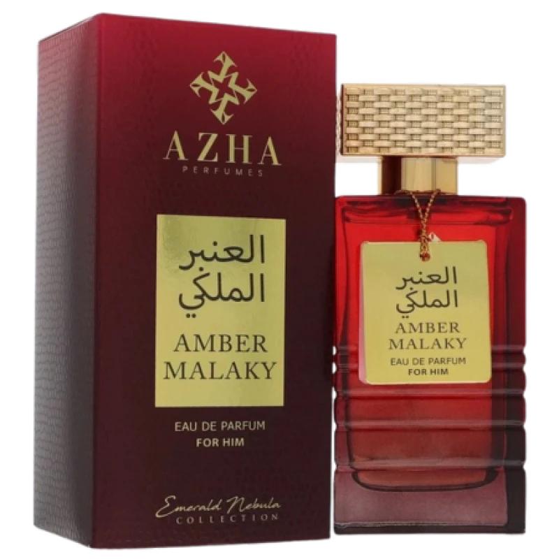 Image of Azha Amber Malaky For Him Eau de Parfum - 100ml AZHA-40020