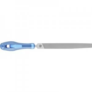 image of PFERD 11216156 HORSE workshop file according to DIN flat-tip cross-cut 1 150 mm incl. ergonomic file handle 150 mm