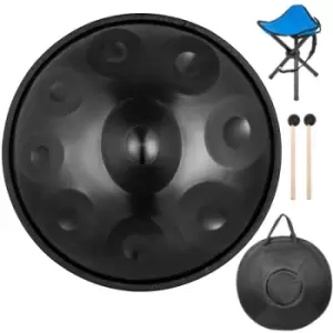 Image of 22" 9 Note Percussion Handpan Tongue Drum Nitrogen Steel Handmade Craft Handpan