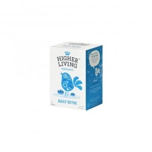 Image of Higher Living Daily Detox Organic Enveloped Tea 15 Bags x 4