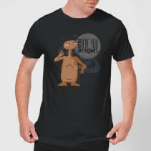 image of E.T. Where Are You From T-Shirt - L - Black