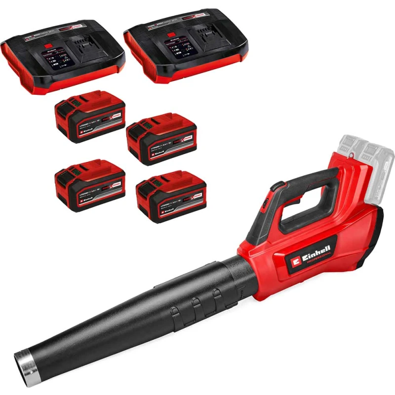 Image of Einhell Professional GP-LB 36/230 Li E BL 36v Cordless Brushless Leaf Blower GP-LB 36/230 Li E BL Batteries: 4 x 6ah Li-ion