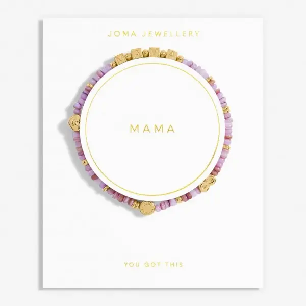 Image of Happy Little Moments Mama Gold Plated 17.5cm Bracelet 7079