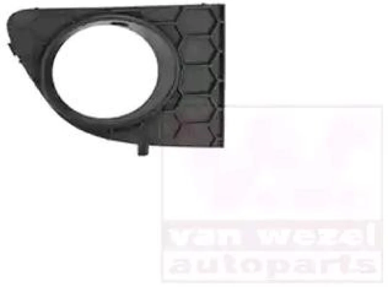 Image of VAN WEZEL 1630594 Bumper Grill ** Equipart ** Fitting Position: Right Front, with hole(s) for fog lights Ventilation Grille,bumper (244)