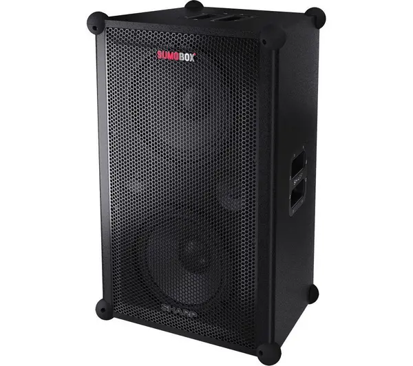 Image of Sharp SumoBox Pro CP-LS200 Portable Bluetooth Speaker - Black 4974019216546